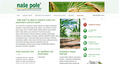 Desktop Screenshot of nasepole.sk
