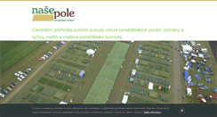 Desktop Screenshot of nasepole.cz
